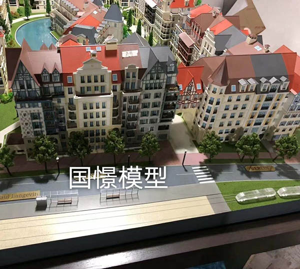 库车市建筑模型